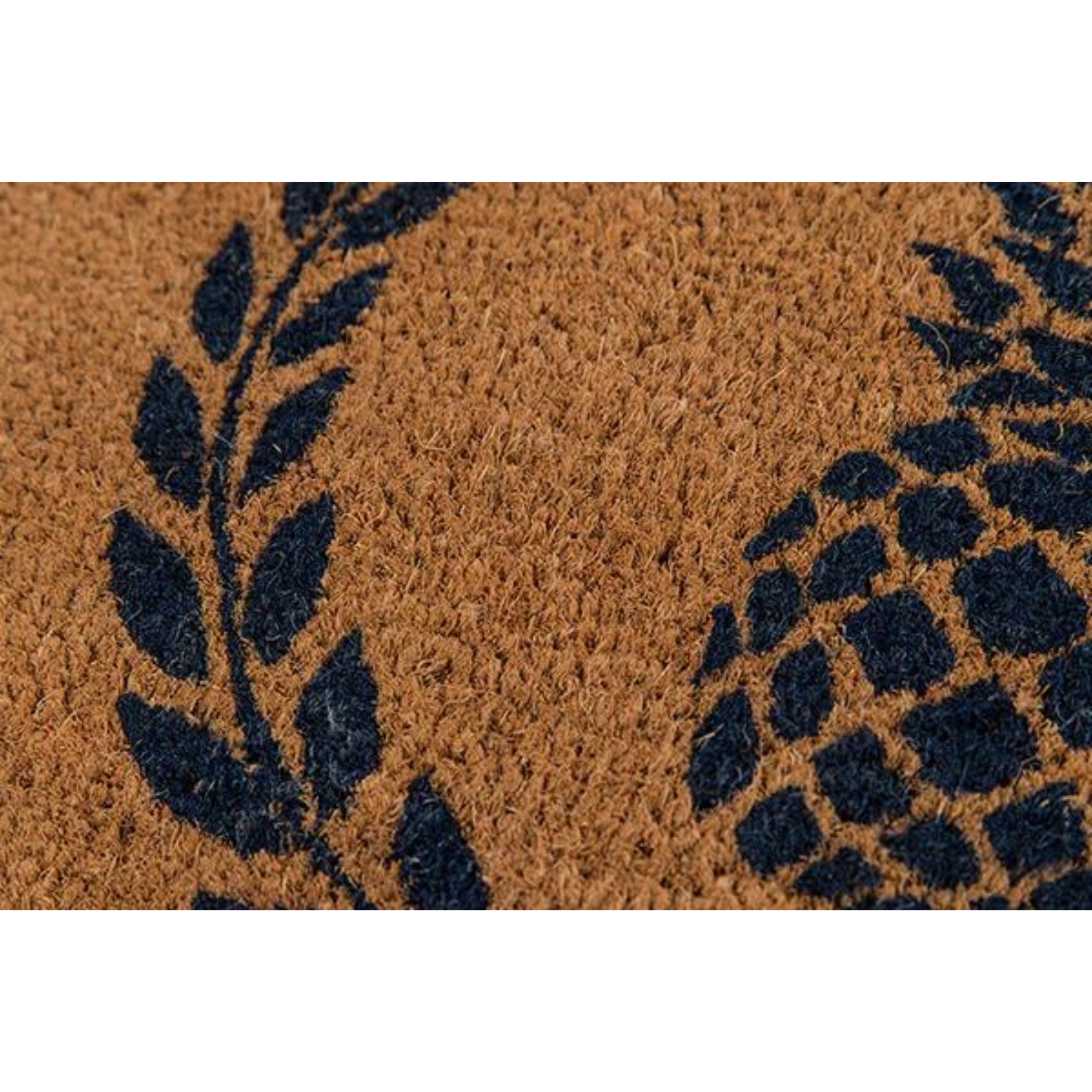 Erin Gates by Momeni Park Pineapple Hand Woven Natural Coir Doormat - 1'6" x 2'6"