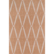 Erin Gates by Momeni River Beacon Orange Hand Woven Indoor Outdoor Area Rug