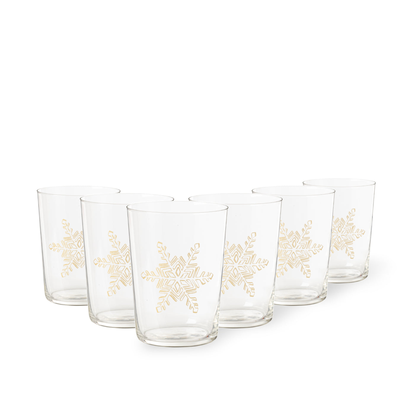 Set 6 Tumblers/Highballs Festive Glassware by Casafina