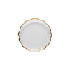 Glass Rimmed Salad Plate Francesca by Casafina