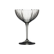 Set 6 Coupe Glass Sensa by Casafina - Smoked Grey