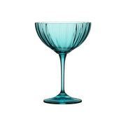 Set 6 Coupe Glass Sensa by Casafina - Turquoise