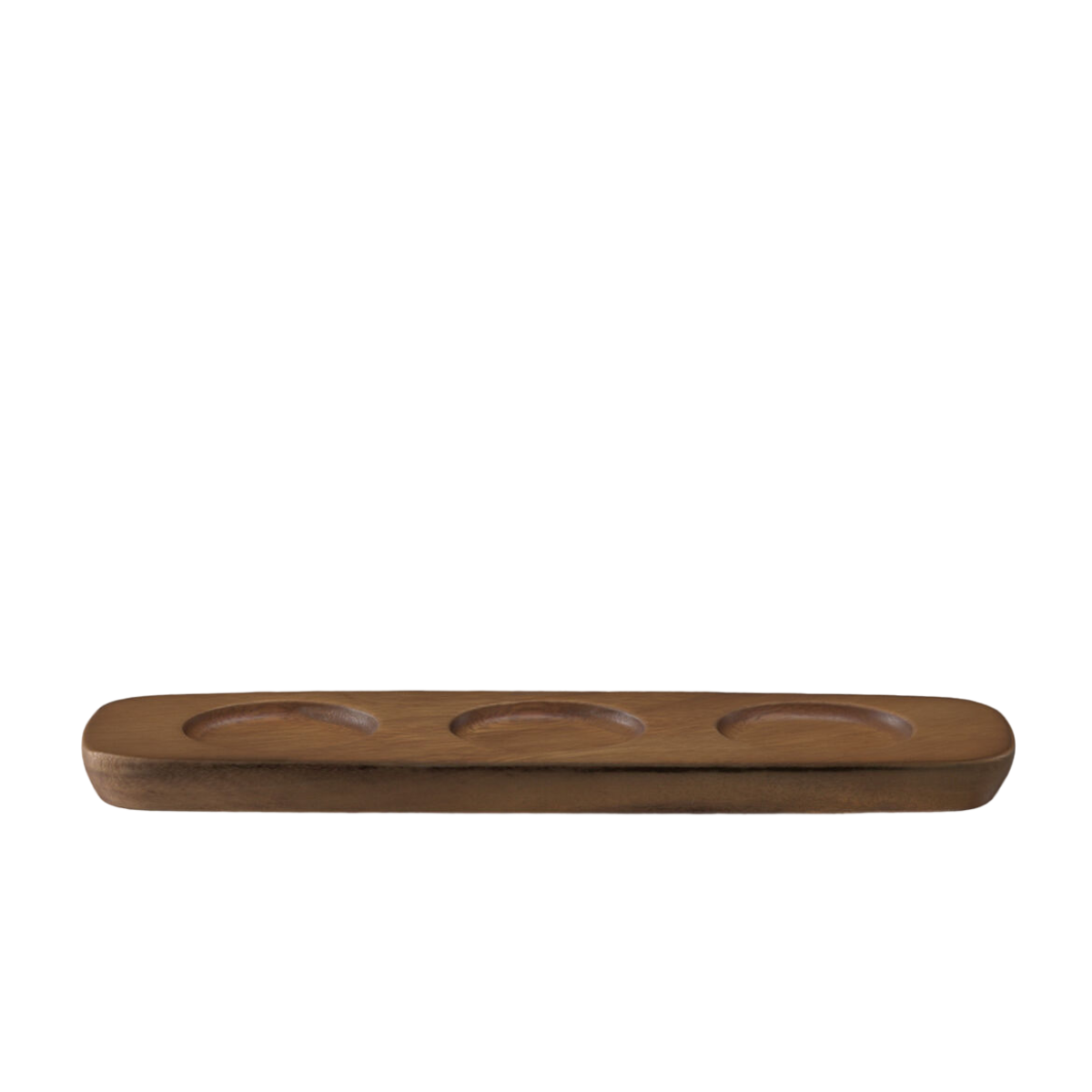Artisanova Original Acacia Wood Dip Bowl Tray