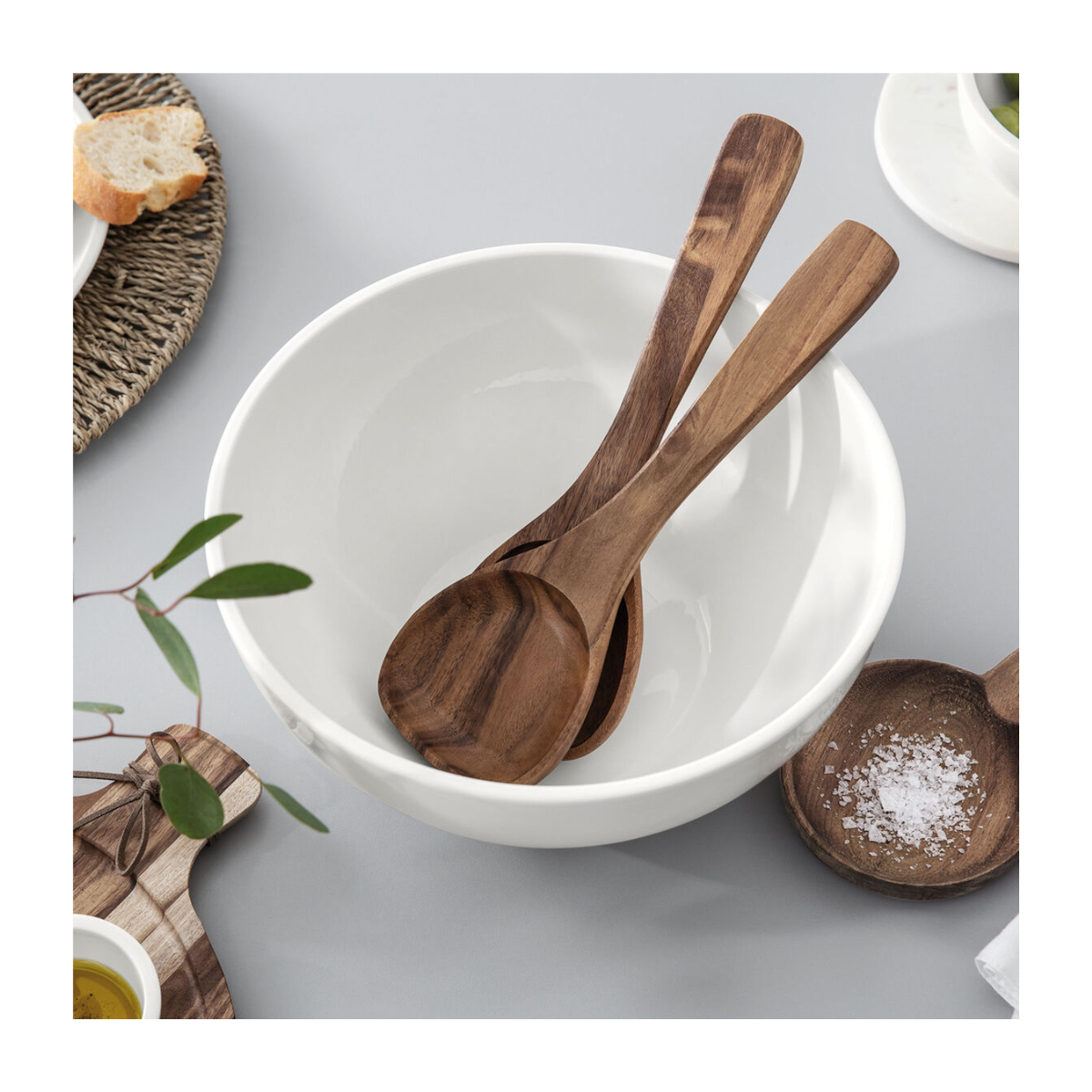 Artisanova Original Acacia Salad Server Set