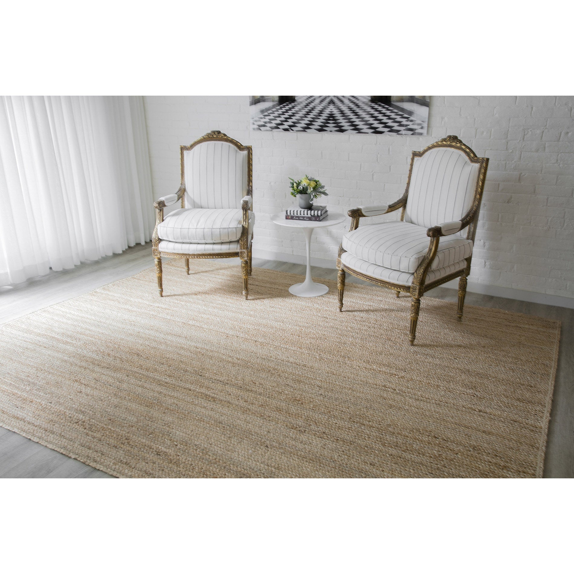 Erin Gates by Momeni Westshore Waltham Brown Machine Made Jute Area Rug