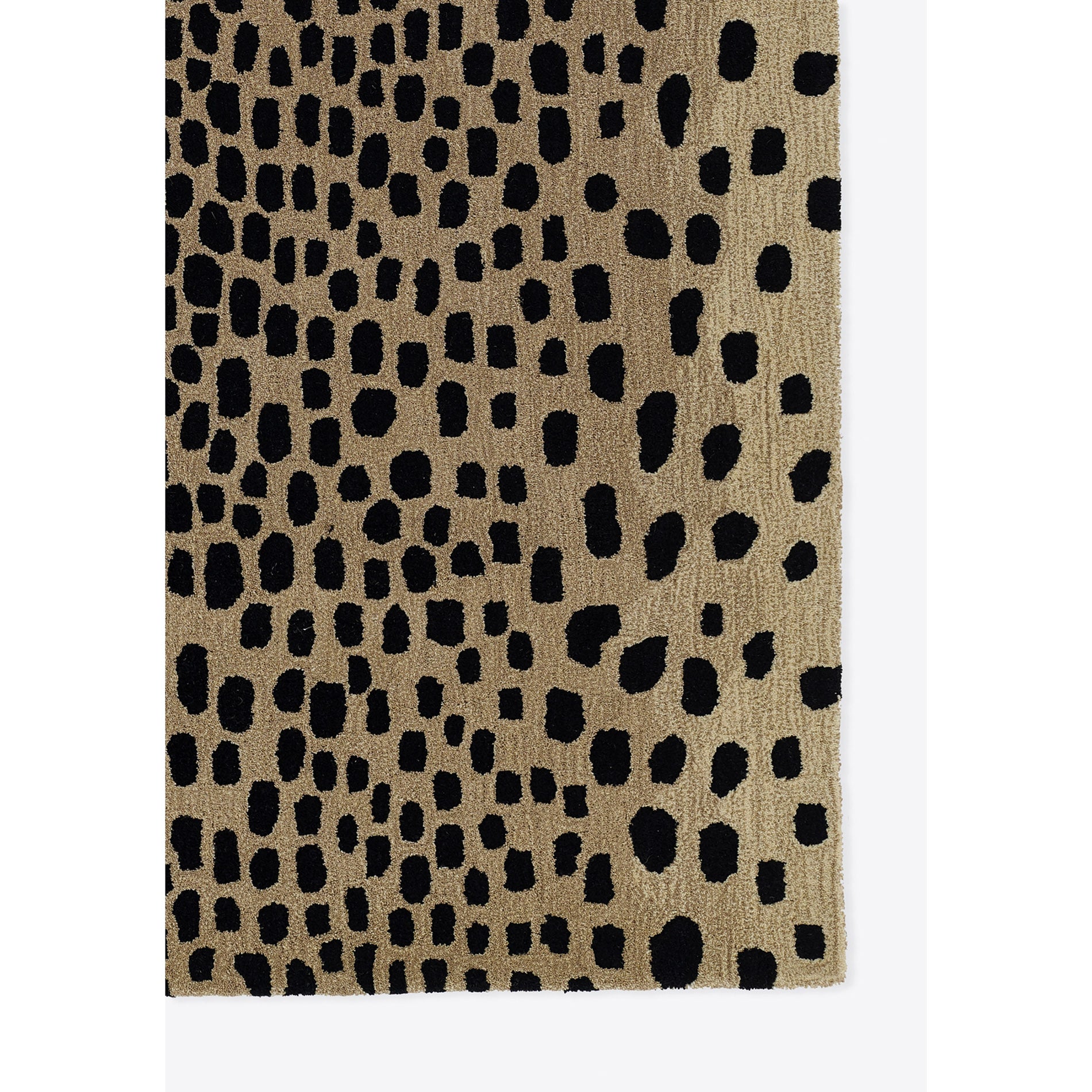 Erin Gates by Momeni Woodland Cheetah Beige Hand Tufted Wool Area Rug