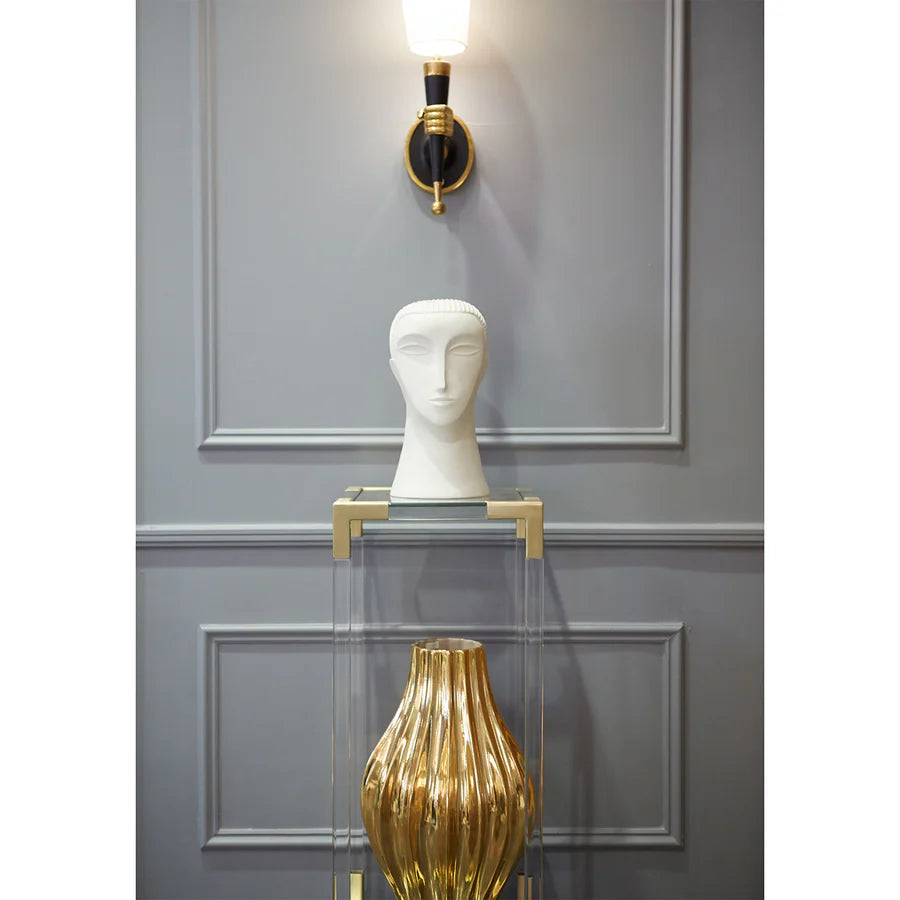 Brass Hand Sconce - Left Facing