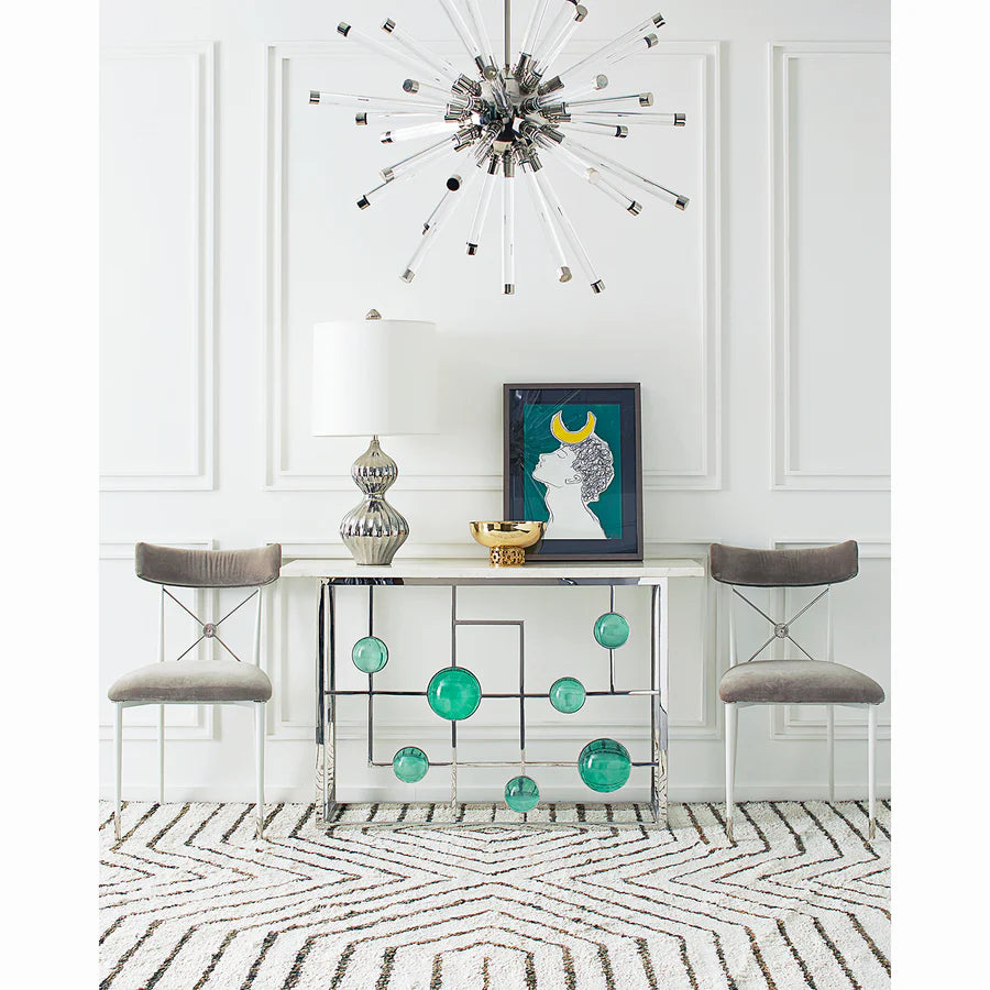 Globo Fretwork Console