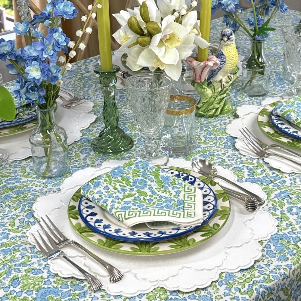 Leather (Vegan) - Lillian - White (Set of 4)