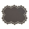 Whitley Placemat - Cocoa and White (Set of 4)