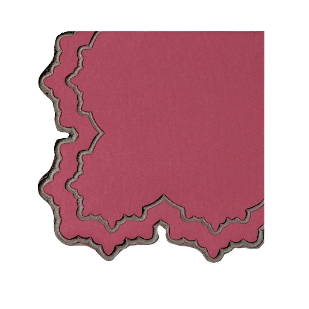 Whitley Napkin - Burgandy (Set of 4)