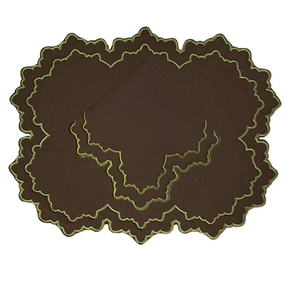 Whitley Napkin - Cocoa (Set of 4)