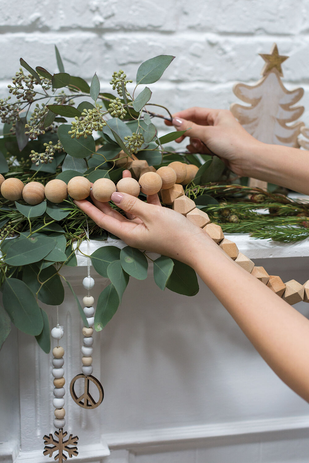 Wood Bead Garland