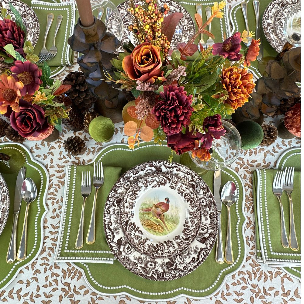 Charlotte Placemat - Sage (Set of 4)