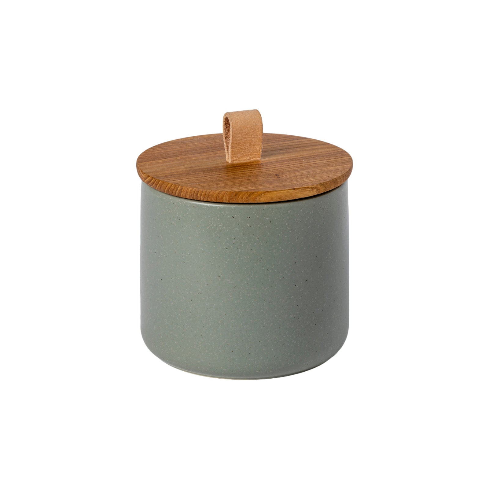 Pacifica Canister w/ Oak Wood Lid