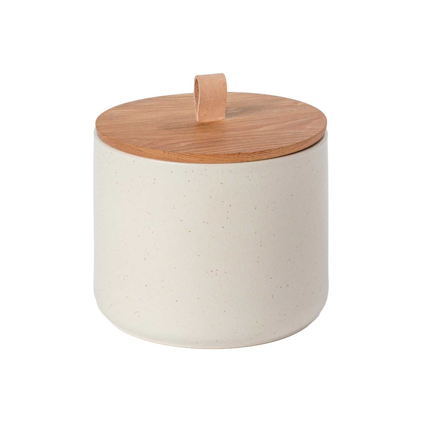 Pacifica Canister w/ Oak Wood Lid