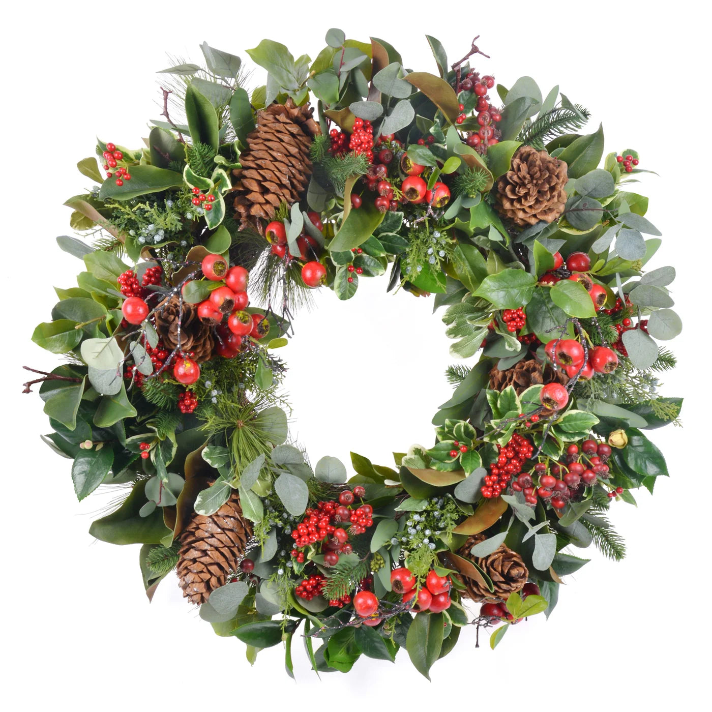 HOLIDAY DELUXE WREATH 32"