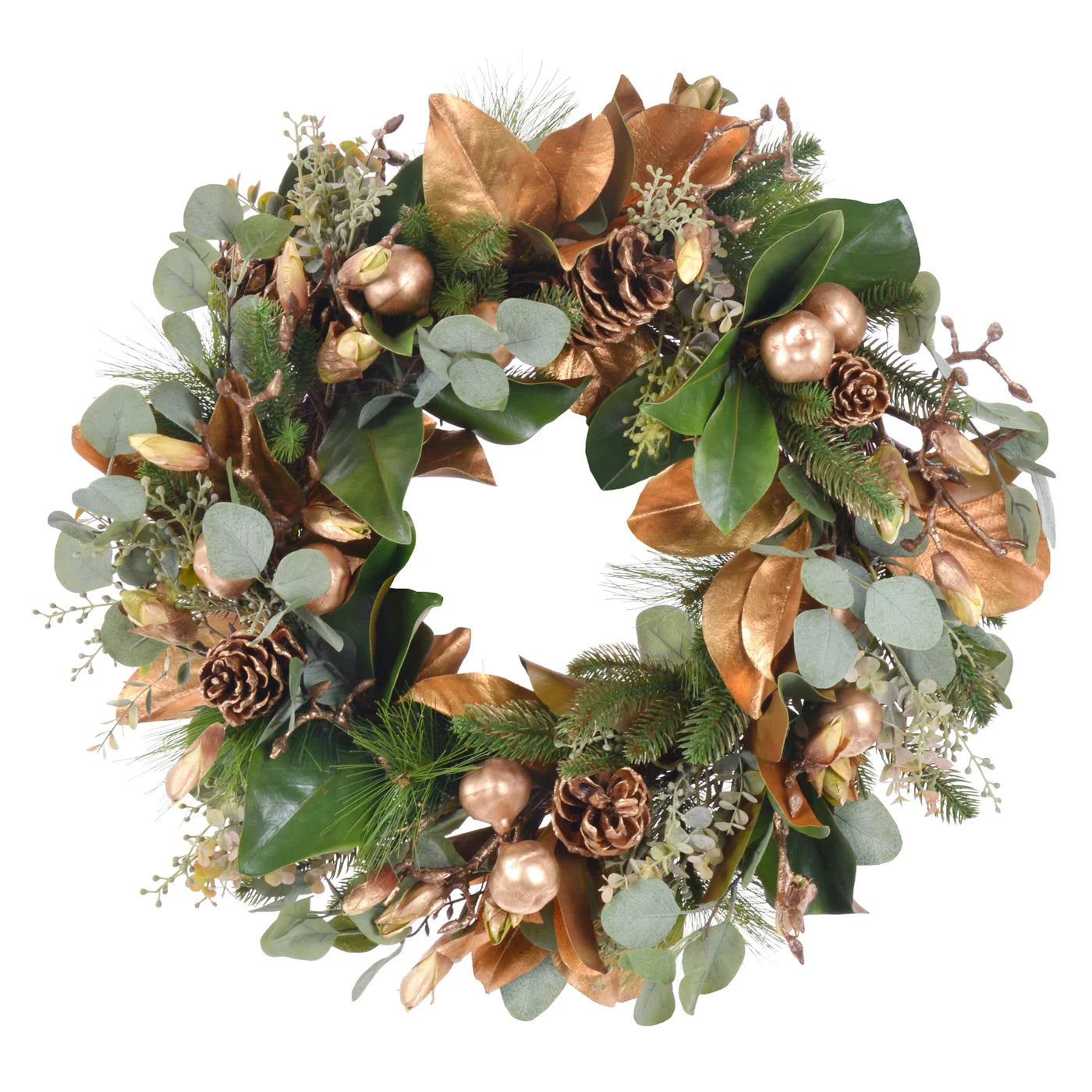 Golden Mix Combo Wreath