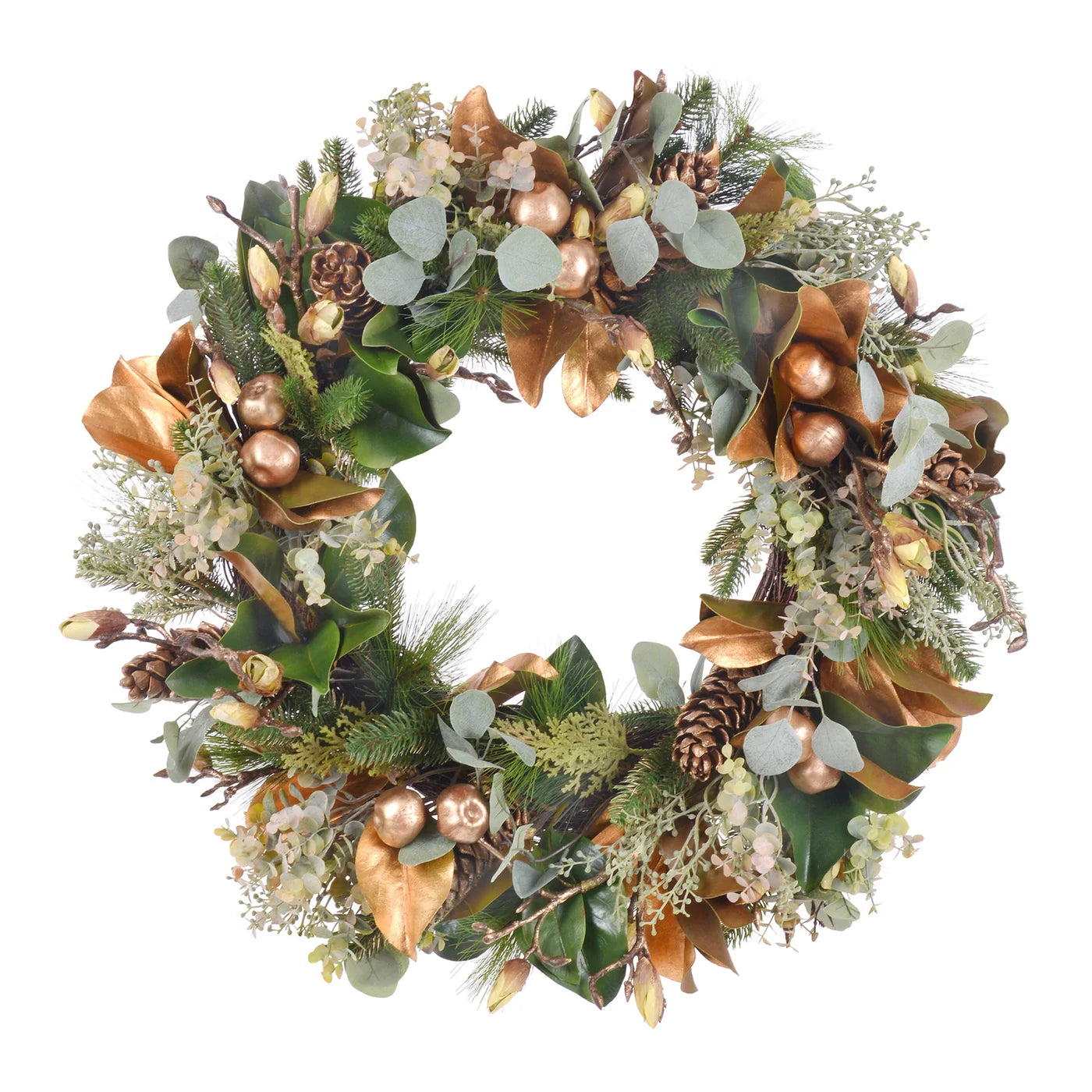 GOLDEN MIX COMBO WREATH 32''