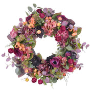 Ranunculus Hydrangea Wreath