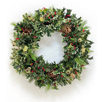 Pointed Holly Wreath