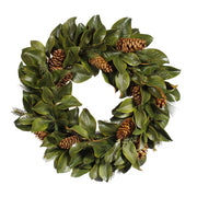 Magnolia Mix Pine Wreath