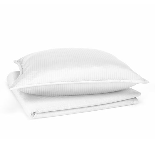 Linea Coverlet Set - White