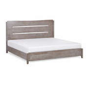 Zest Solid Wood Panel Bed