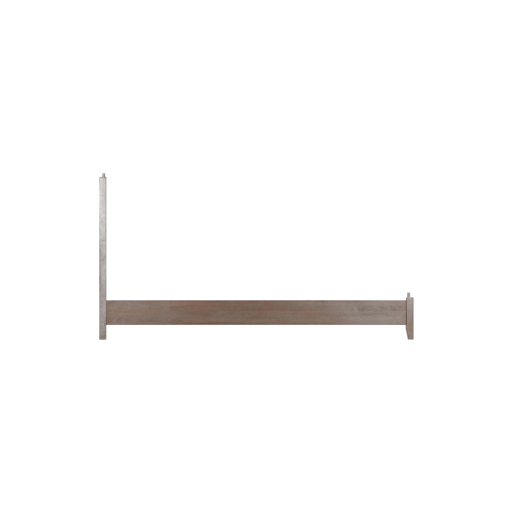 Zest Solid Wood Panel Bed