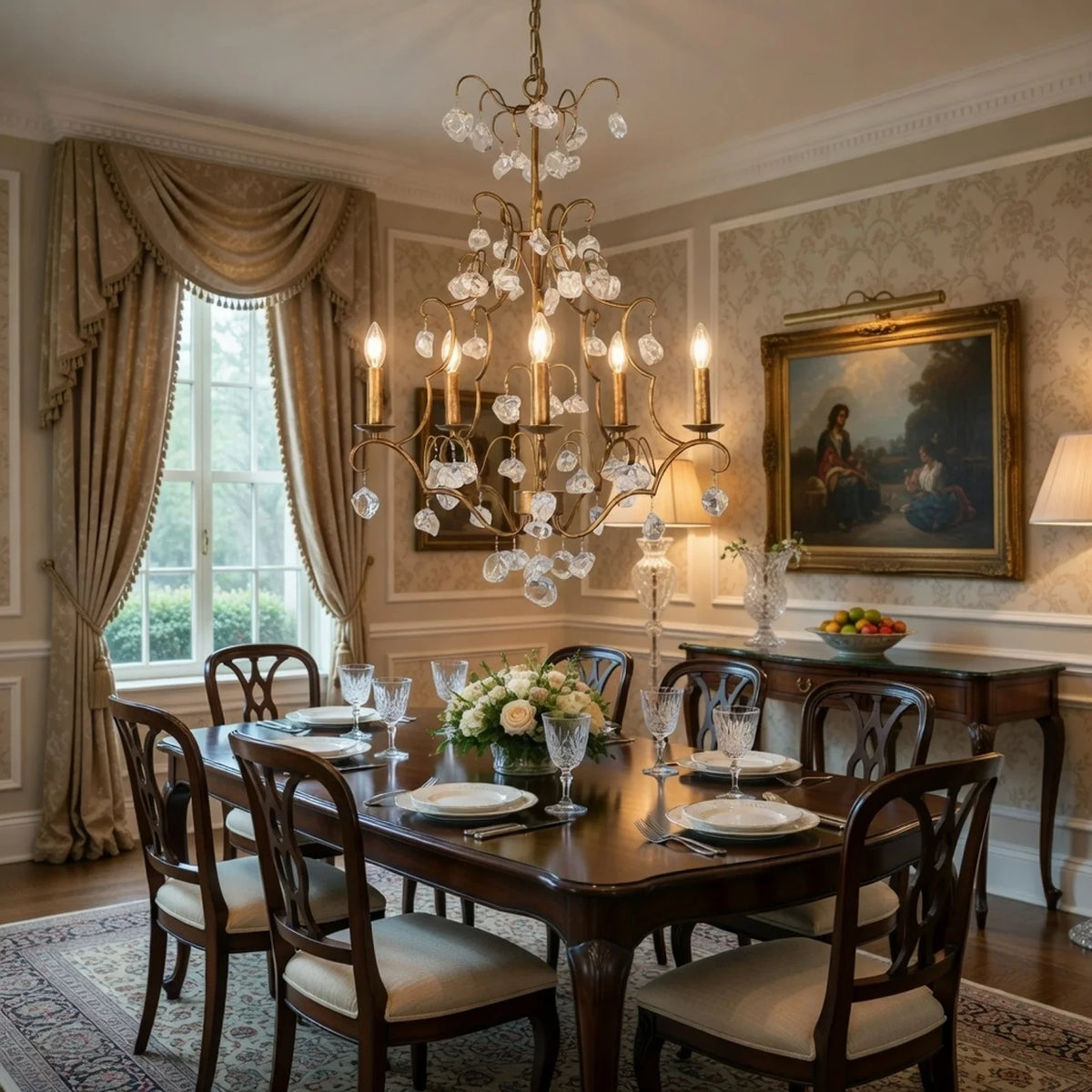 Crystal Pendant Chandelier