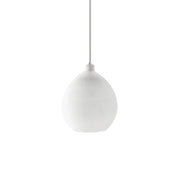 Teardrop White Pendant