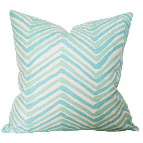Zig Zag Aqua Light Turquoise (Last Chance)