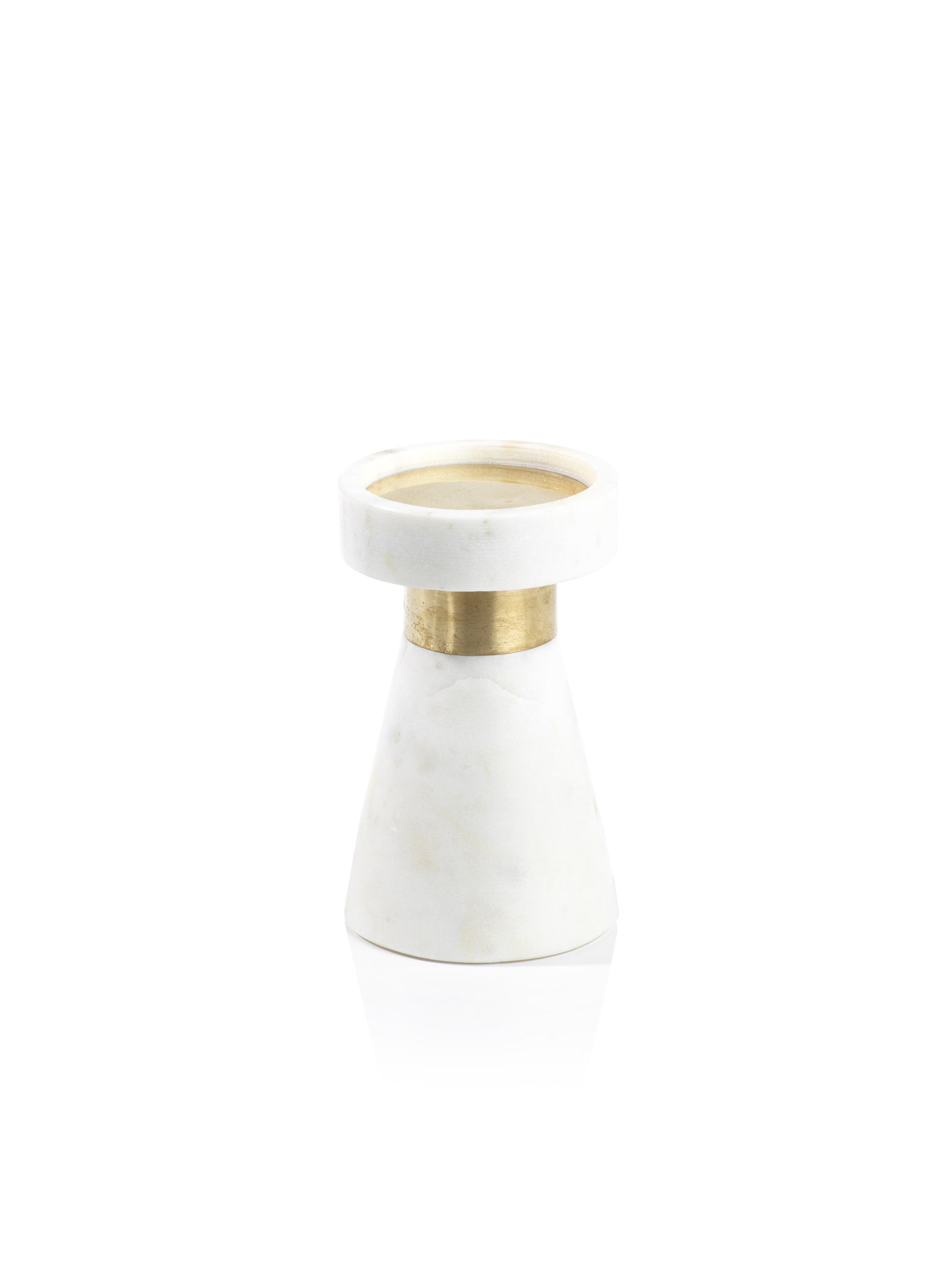 Seraphina Marble Pillar Candle Holder