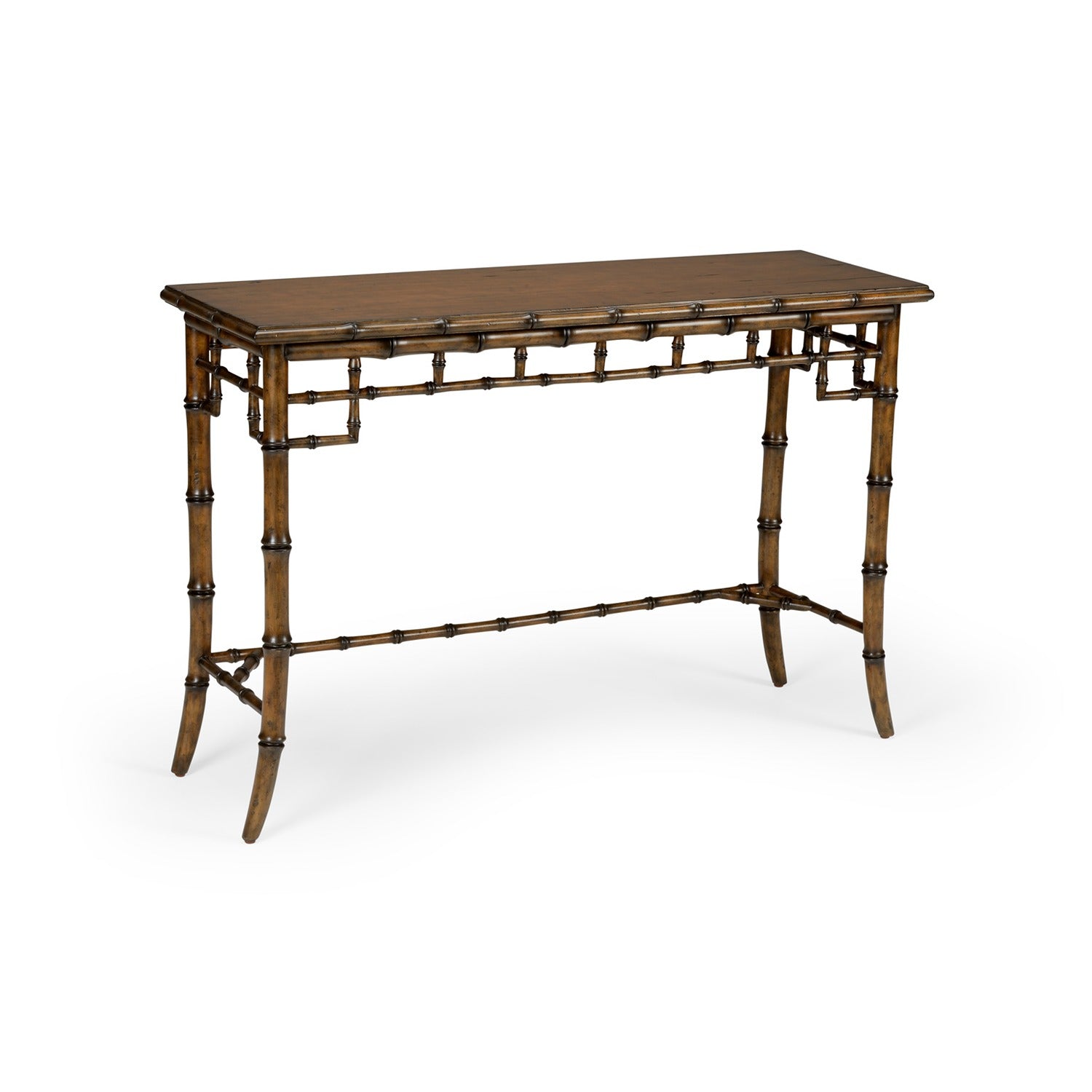 Bamboo Console - Walnut