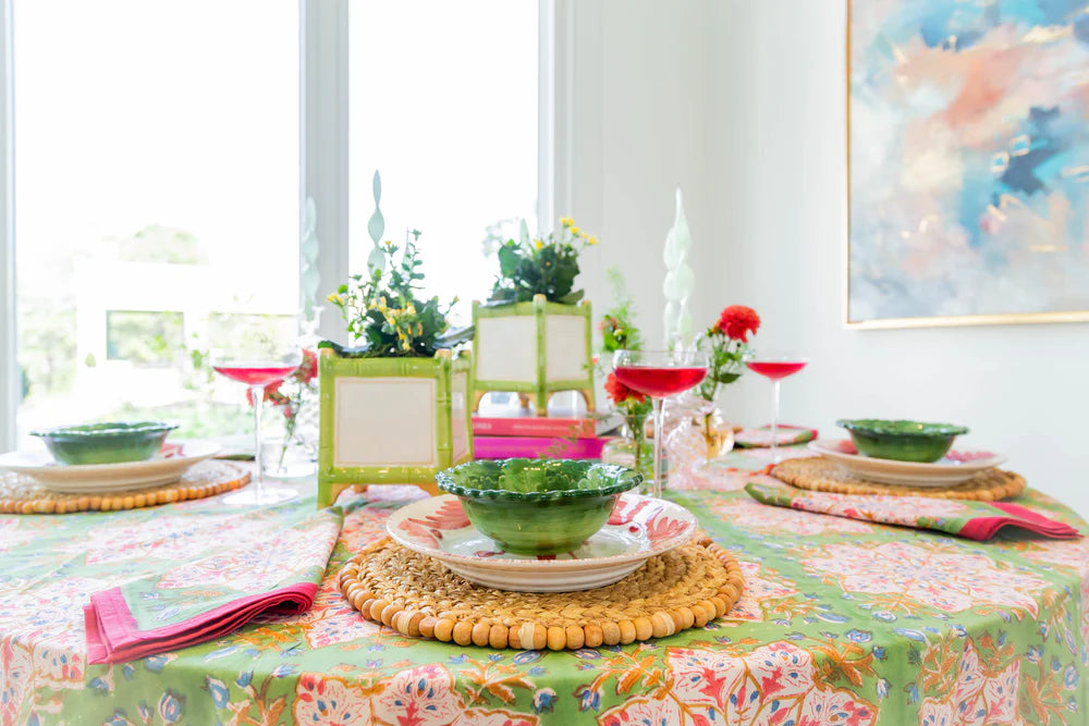 Cabana Tablecloth, Pretty in Pink