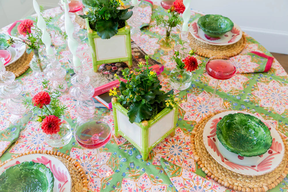 Cabana Tablecloth, Pretty in Pink