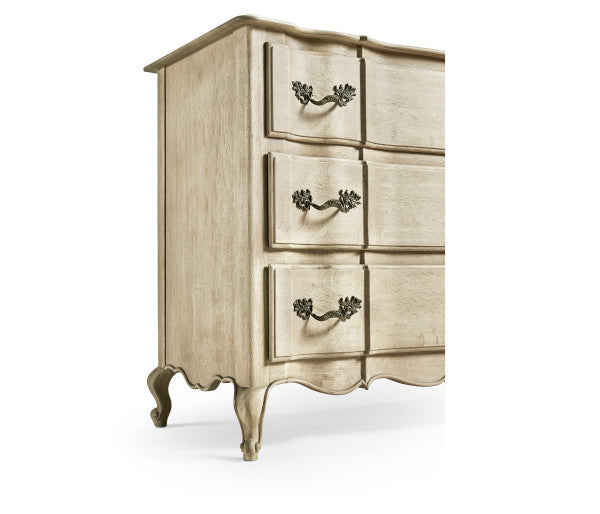 Timeless Ephemeris French Drawer Chest in Stripped Oak