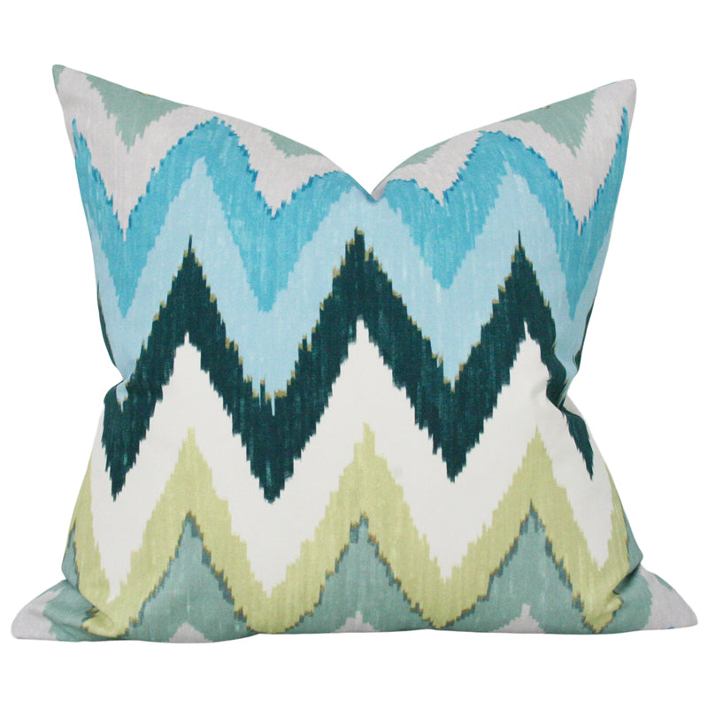 Adras Ikat Blue and Green (Last Chance)