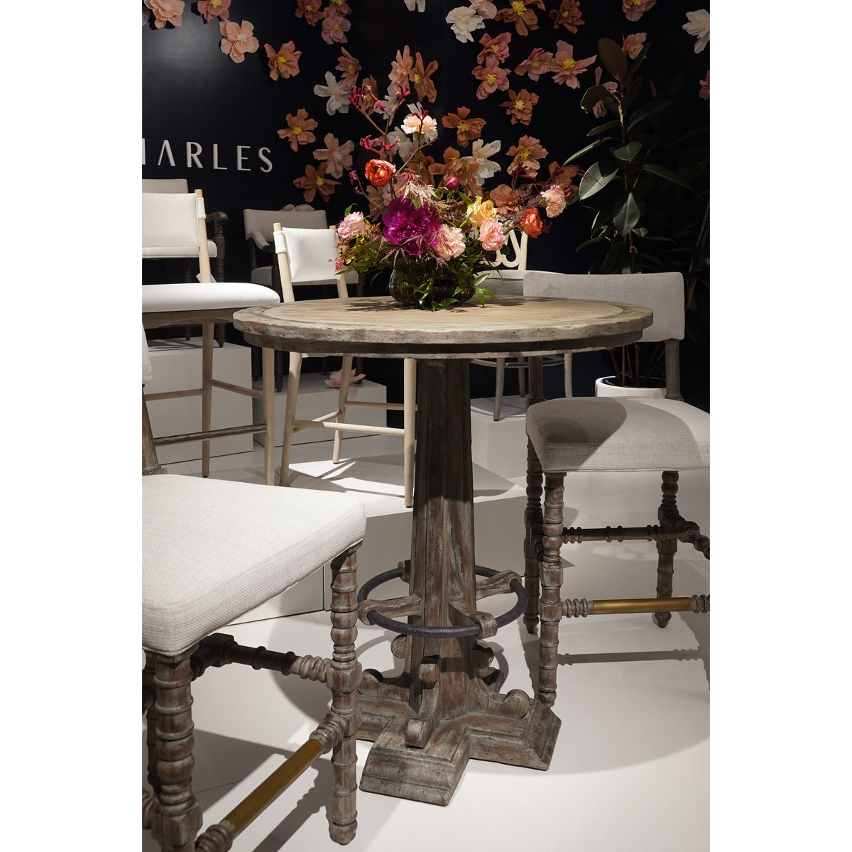 Caldera Upholstered Bar Stool - Armless