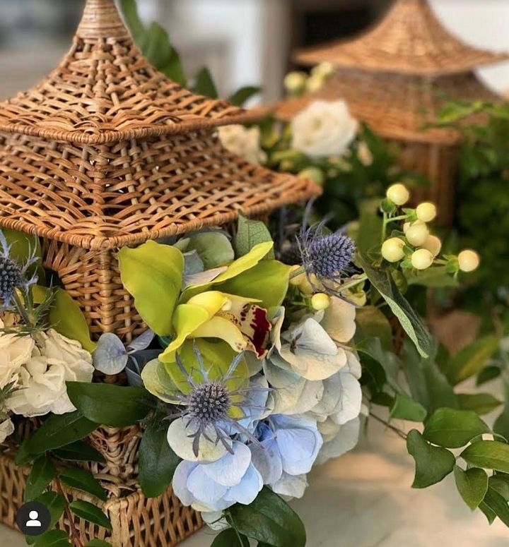 Square Wicker Pagoda (4 Sizes)