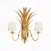 Wheat Sconce - w/ Shades
