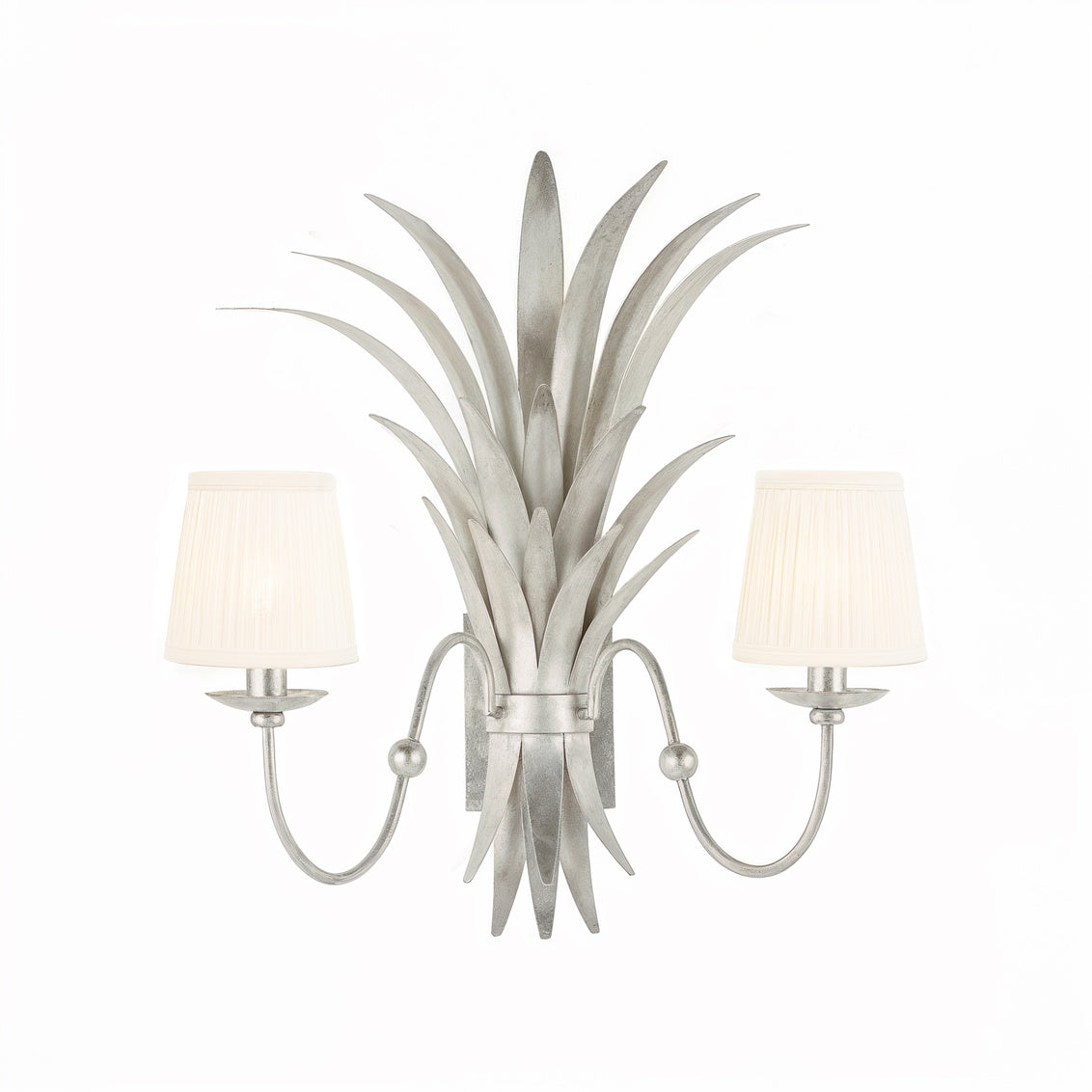 Wheat Sconce - w/ Shades