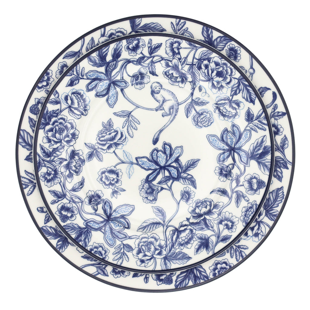 Bombay Blue Starter Plate - Set of 4 (+1 Bonus Plate)