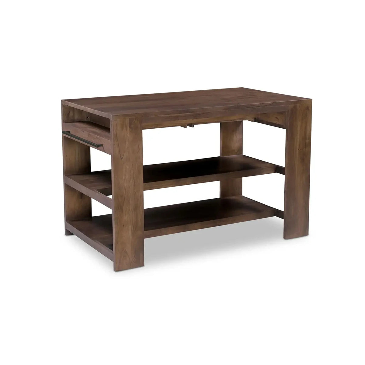 Jeniece Kitchen Island Brown