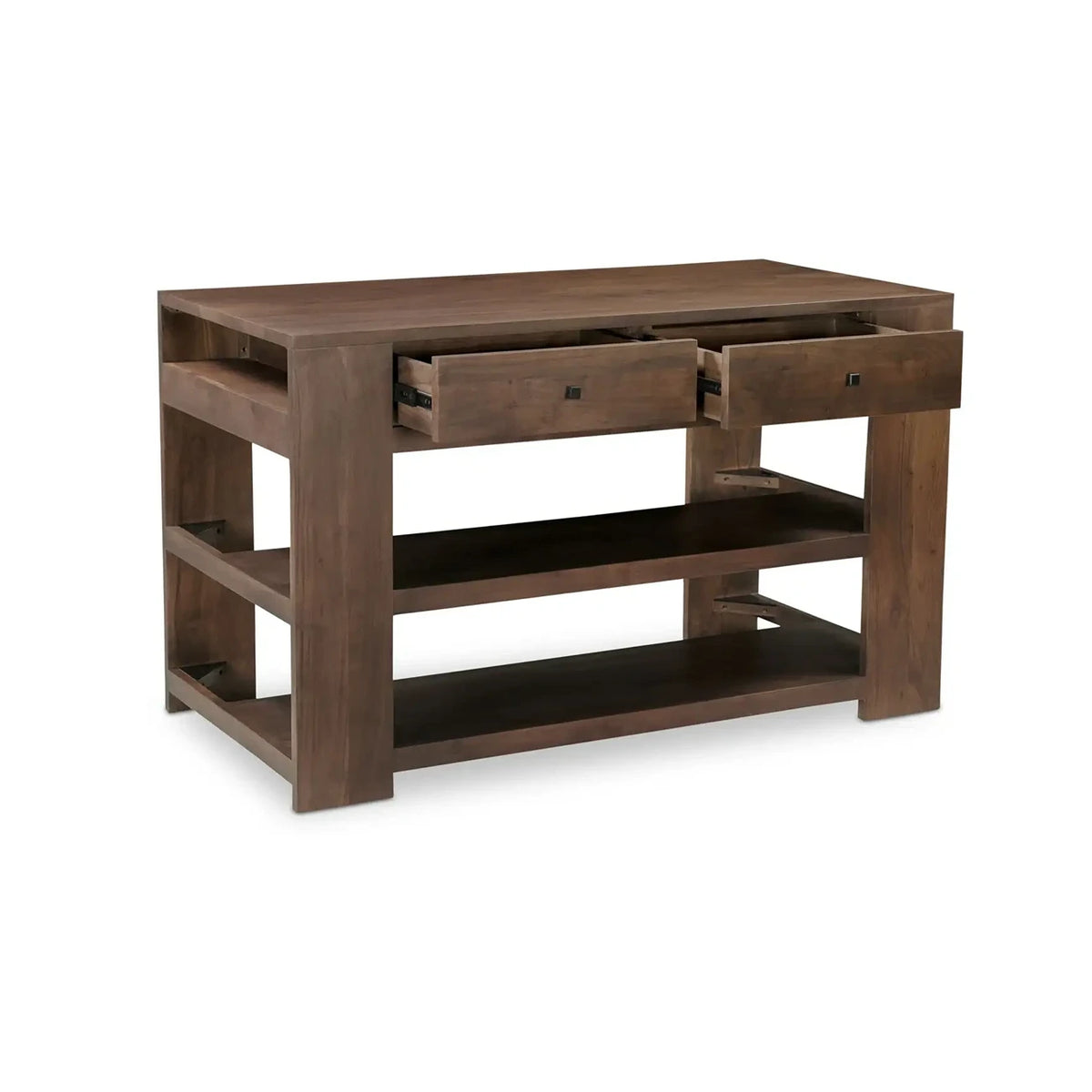 Jeniece Kitchen Island Brown