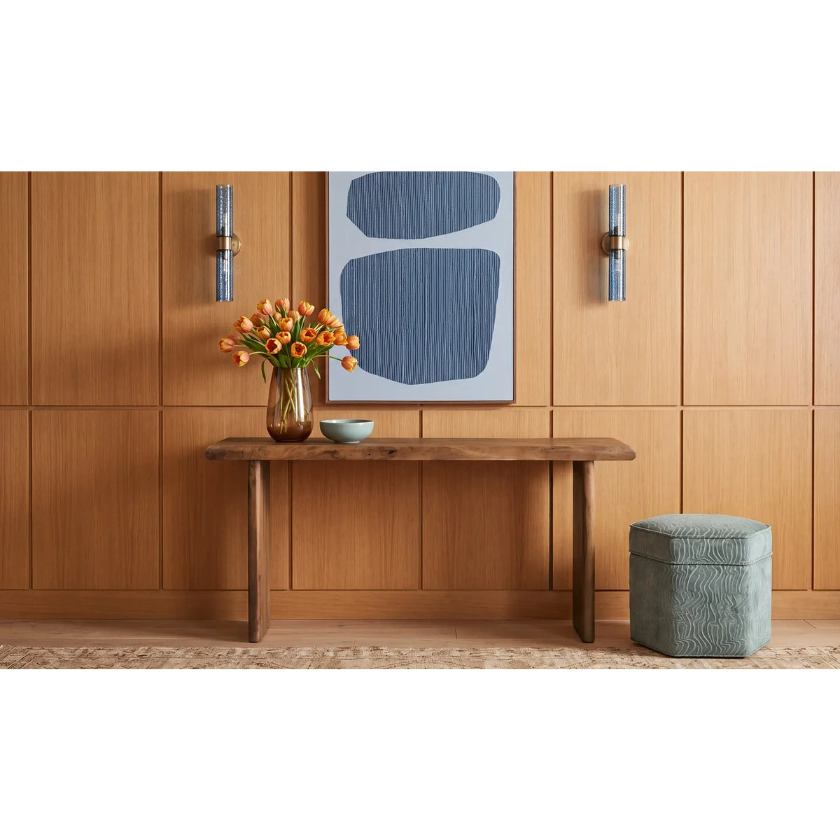 Sienna Console Table Brown