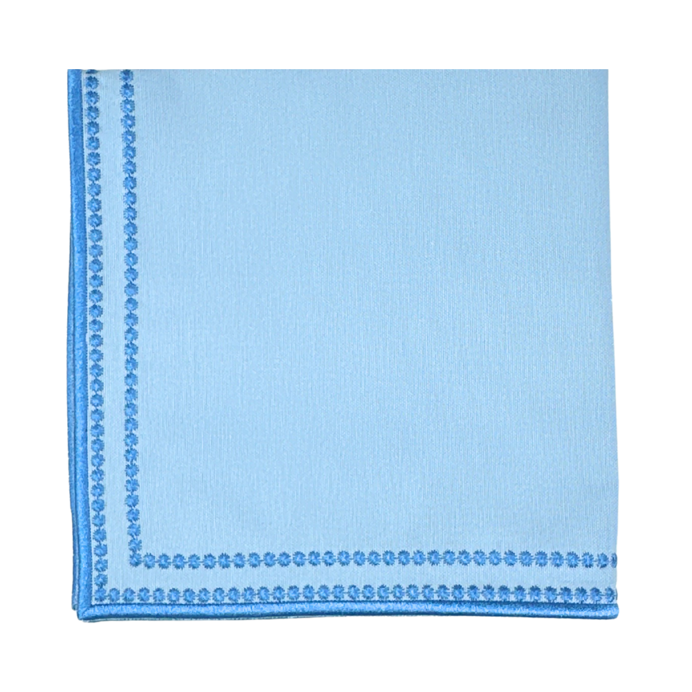 Charlotte Napkin - Blue and Blue (Set of 4)