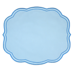 Charlotte Placemat - Blue and Blue (Set of 4)