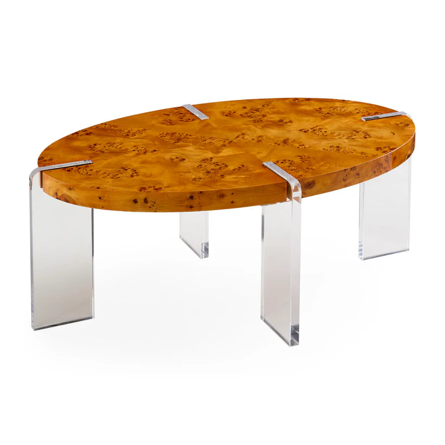 Bond Oval Cocktail Table