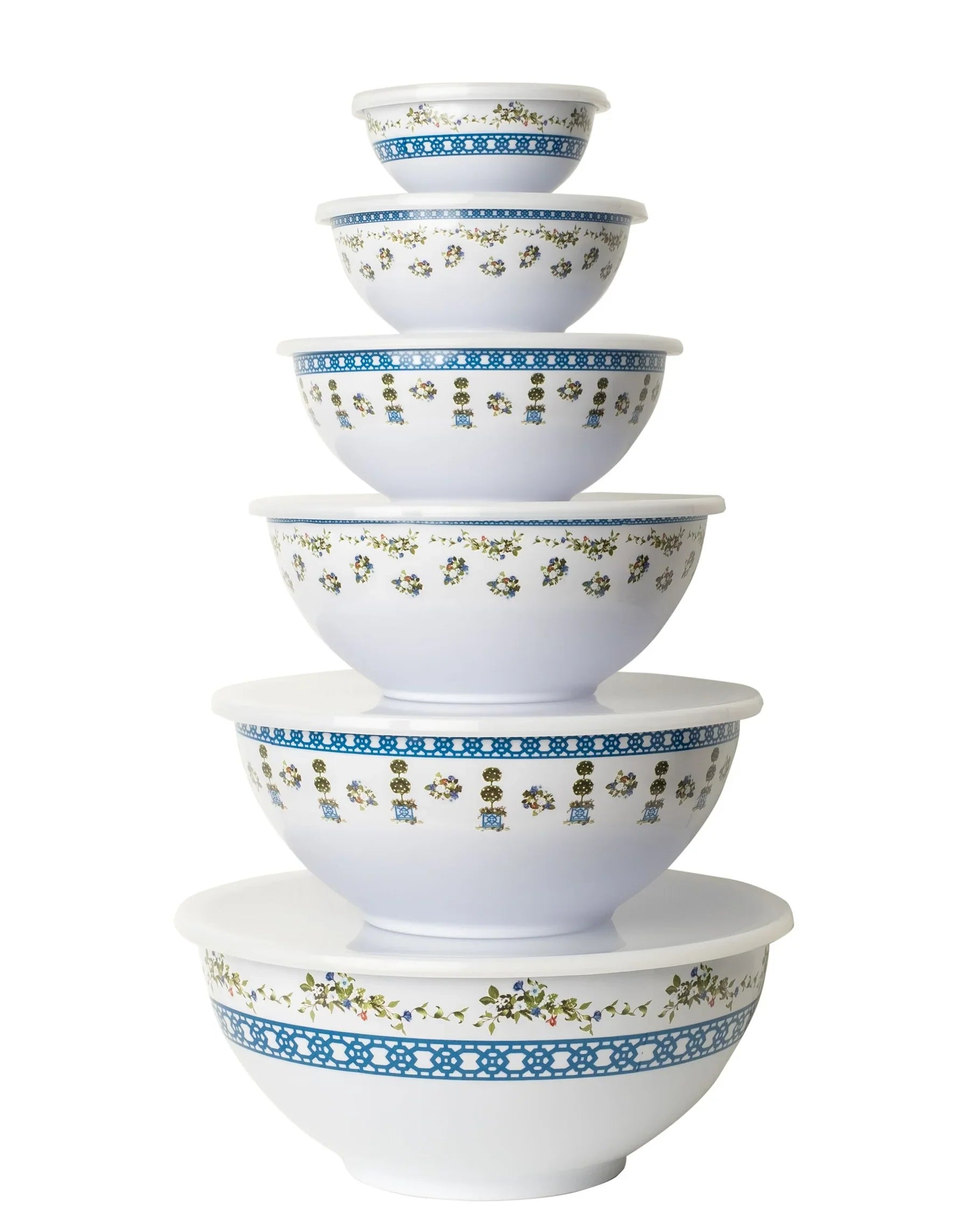 Trellis and Topiary Melamine Dinnerware Collection